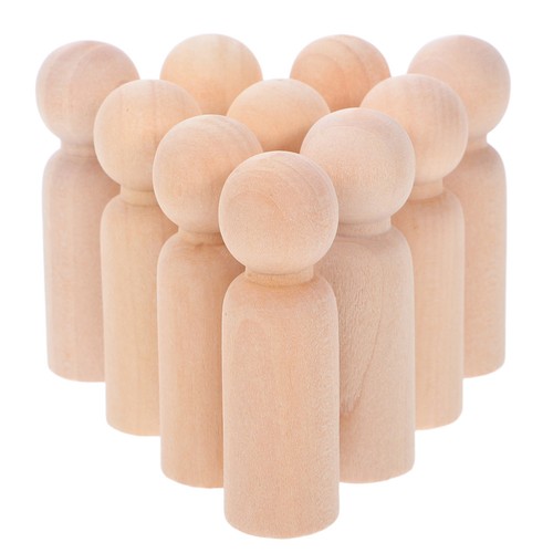 Pcs holzfiguren puppen - 10,