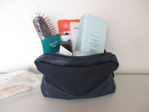 Lufthansa kulturtasche blau - kulturtasche,,