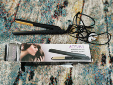 Acevivi Profi Glätteisen / Haarglätter 1 Zoll Keramikplatten