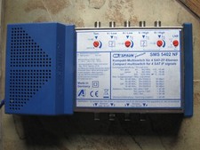 SPAUN SMS 5402 NF für 4 SAT- ZF  Ebenen Multischalter  mit 4 Ausgängen Receiver