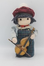 Spieluhr Puppe Figur mit Geige