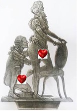 Erotische Zinnfigur Erotik