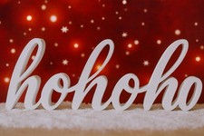 Schöne Weihnachtsdeko Schriftzug 3D Druck Weihnachten Deko 20x7,5 Cm