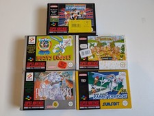 Super Nintendo Leer-Kartons OVP / ohne Spiele Human, Prince,Rabbit...