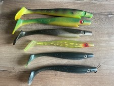 6x CWC Pig Shad 23 & Junior 20cm je 3 Gummifisch Köder Hecht Big Bait 