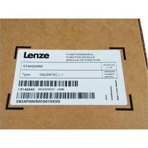 E82zafsc001 neu lenze - e82zafsc001,