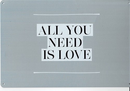 All you need - need, --