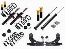 4 Stoßdämpfer Öl Federn HD