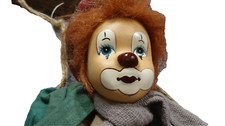 Harlekin deko figur - harlekin,,
