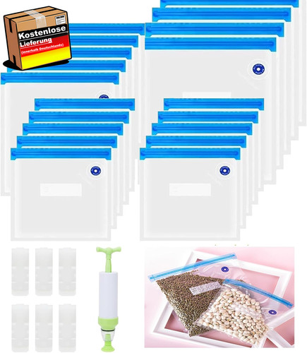 Wiederverwendbare vakuumbeutel - wiederverwendbare,
