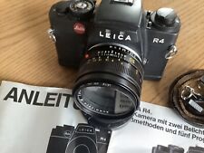 Leica R4 Spiegelreflexkamera mit Leitz Summicron R 1:2 50, TOP-Zustand !