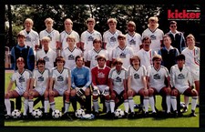Kicker Mannschaftsbild Wattenscheid 09 1985-86 19x Original Signiert + G 36088