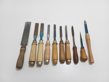 Konvolut Holzbeitel & Stechbeitel – 10-teiliges Set für Holzarbeiten