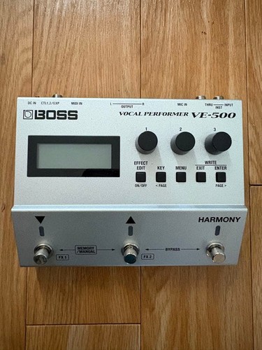 Boss 500 vocal - vocal, performer