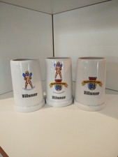 3x Bierkrug Charlottenburger Engelhardt Brauerei Berlin