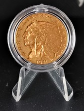 Goldmünze 5 Dollars Indian