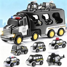 Polizei LKW Spielzeug 7 in1