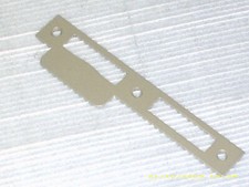 Lappenschließblech Flach