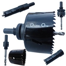 Lochsäge HSS-Bi-Metall Ø14 - 210mm Dosenbohrer Bohrkrone Komplett mit Aufnahme