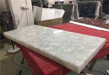 Esstisch aus naturweißem