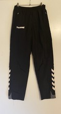 Hummel Herren Sporthose Hose gefüttert Trainingshose mit Taschen schwarz Gr.S
