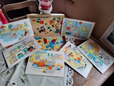 DDR Kinderspiel Spiel Legespiel Puzzle Vintage Retro Spielzeug 70er Kult