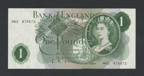 Bank england 1 schein - of,