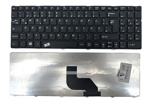 Deutsche schwarz tastatur - schwarz,