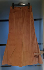 Damen Cordrock braun Stretch