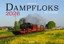 Kalender Dampfloks in Farbe 2026