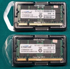 Crucial 4GB 2X2GB RAM 2RX8