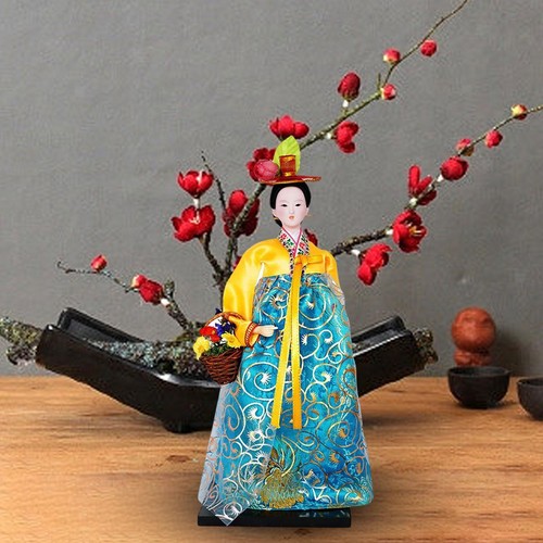 Koreanische geisha figur - koreanische, geisha-figur,
