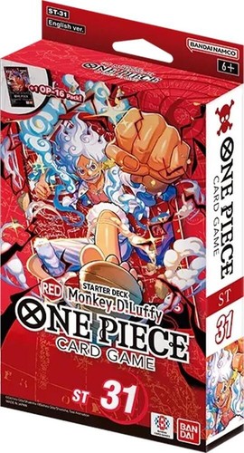 One piece card game - piece, red