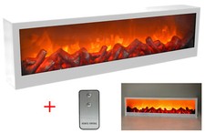 LED Wandkamin Tischkamin Elektrokamin elektrischer Stand B-Ware  weiß 60x20cm