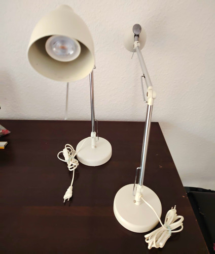 Led tischlampe weiß - 2x,