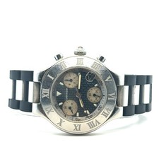 CARTIER 21 Chronoscaph Chronograph Quarz - 2424