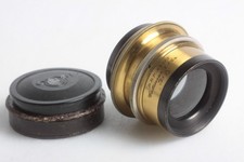 Voigtländer Collinear II 1:5,4 No.3 Brass Lens Large Format Großformat Linse