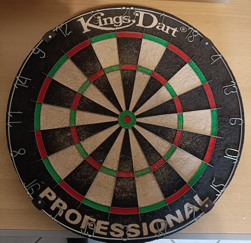 Dartscheibe gebraucht kings - dartscheibe,