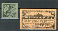 Flensburg 2 Scheine Notgeld