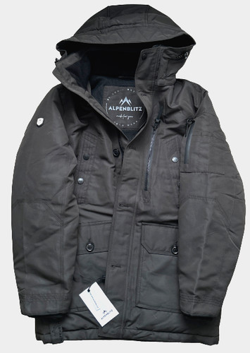 Herren parka funktions - funktions, kapuze
