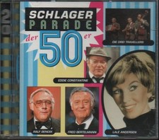SCHLAGERPARADE DER 50er - 2-CD-ALBUM / ZUSTAND SEHR GUT #AA136#