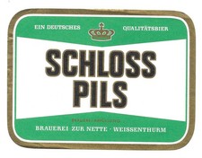 Bieretikett Brauerei zur Nette