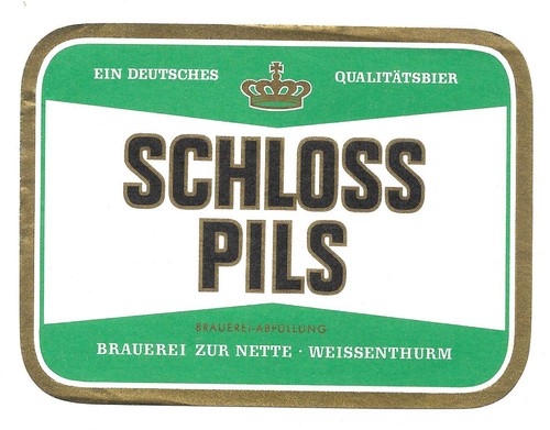 Bieretikett brauerei zur nette - brauerei,