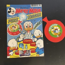 Walt Disneys /Micky Maus Heft Nr.14/2.9.1998 Mit Beilage Super Extra Furzkissen