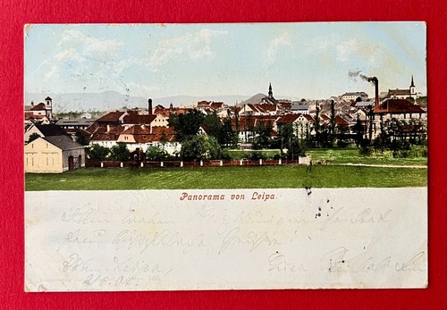 Leipa böhmen 1904 stadt - leipa,