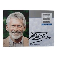 Original Autogramm  - handsignierte Autogrammkarte - Paul Breitner - signed