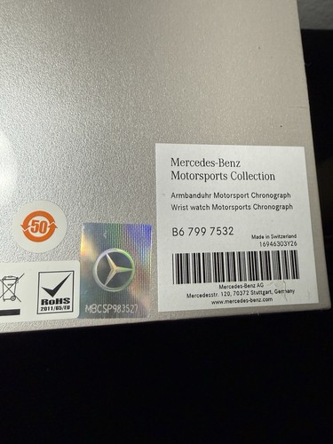 Mercedes benz armbanduhr - benz,