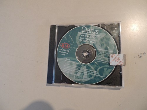 Werkstatthandbuch kia clarus - werkstatthandbuch,