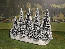Jordan Schneetannen 15 Stück H0 Konvolut Bäume zum Stecken für NEU OVP