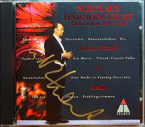 Harnoncourt signed johann - harnoncourt,